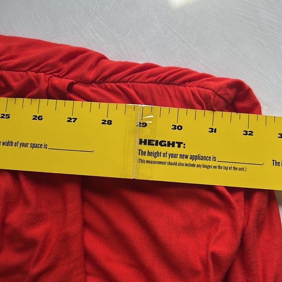 Bar III One-Shouldered Party Dress in Red Bodycon Jersey ruched sleeveless mini - Picture 14 of 15